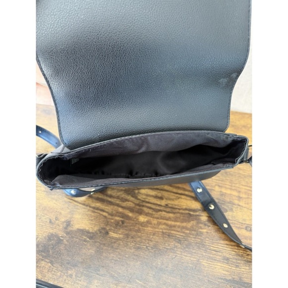 Victorias Secret Crossbody Saddlebag With Tassel Square Silver‎ Stud Purse Bag - Picture 6 of 6